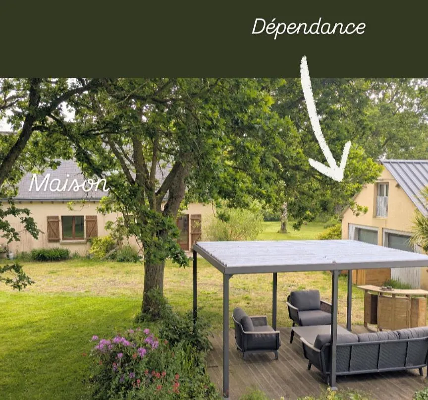 Casa Bretonne- Grand Terrain- 7Mn De La Plage- Saint-Alban